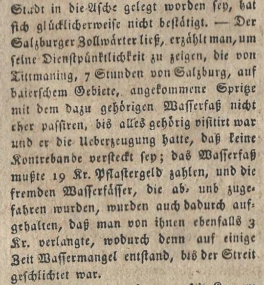 Sorauer Wochenblatt 30. Mai 1818